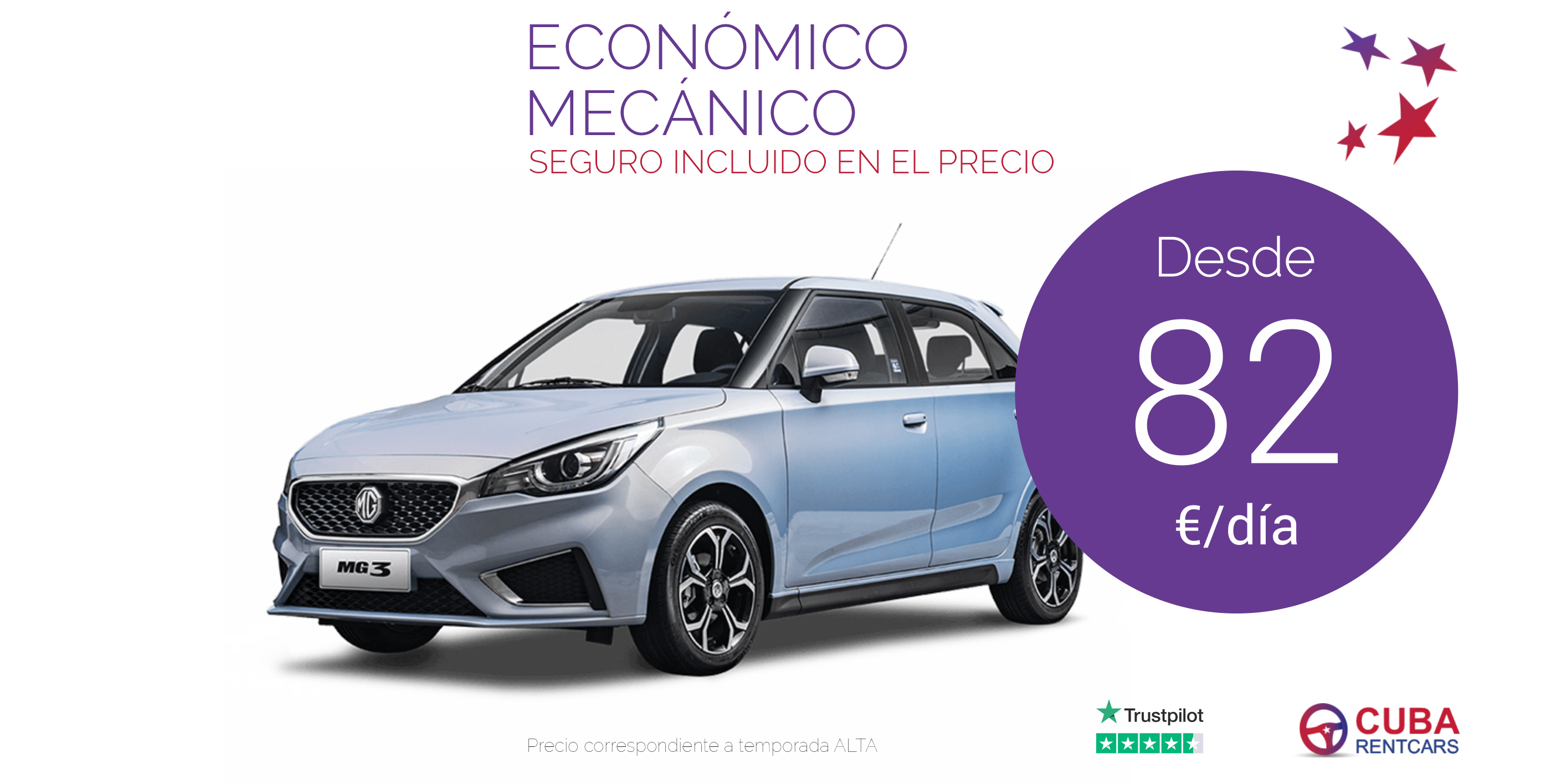 Alquila coche ECONÓMICO MECÁNICO con seguro en Cuba Alquila coche ECONÓMICO MECÁNICO con seguro en Cuba