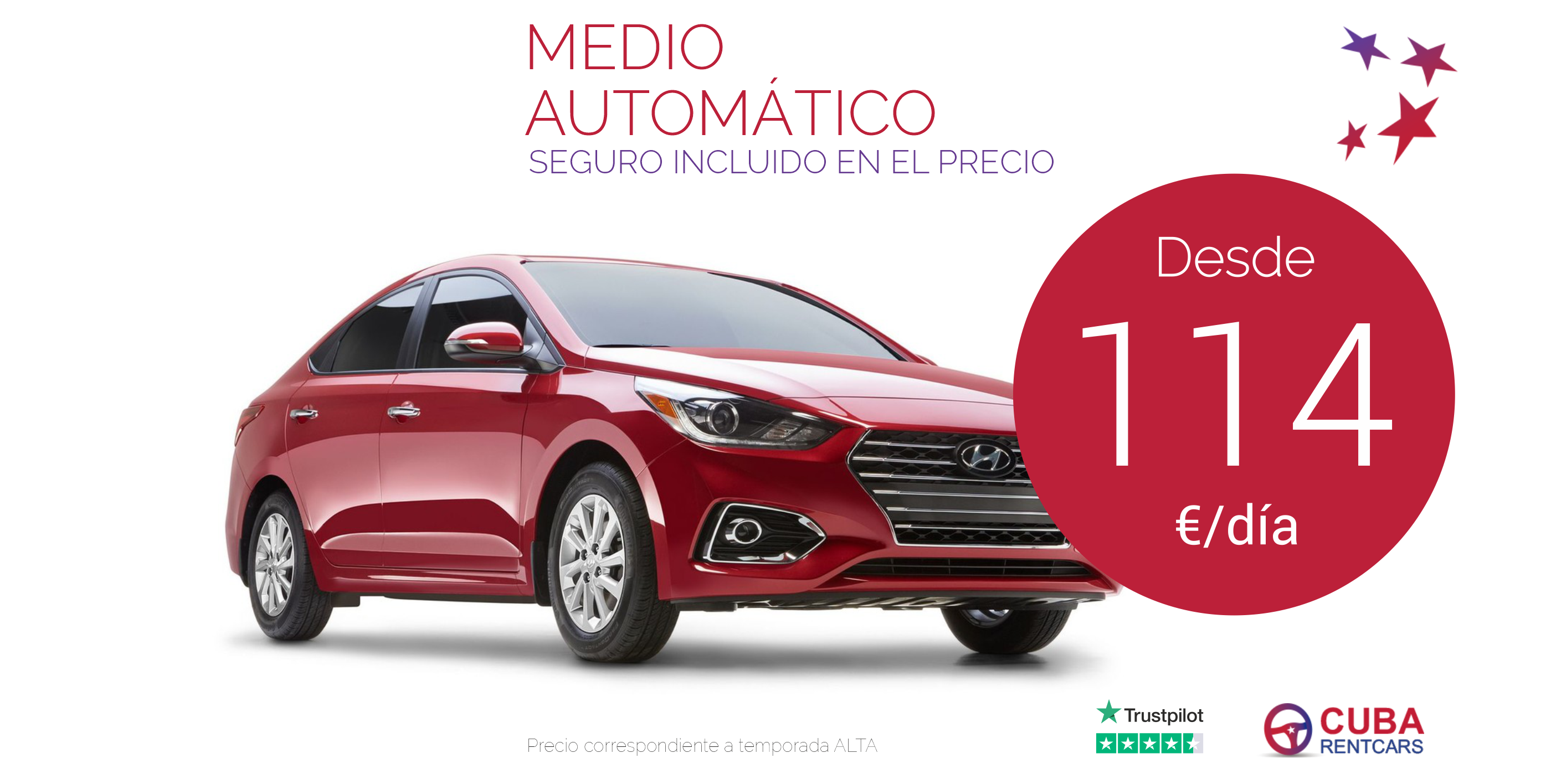 Alquila coche MEDIO AUTOMÁTICO con seguro en Cuba Alquila coche MEDIO AUTOMÁTICO con seguro en Cuba